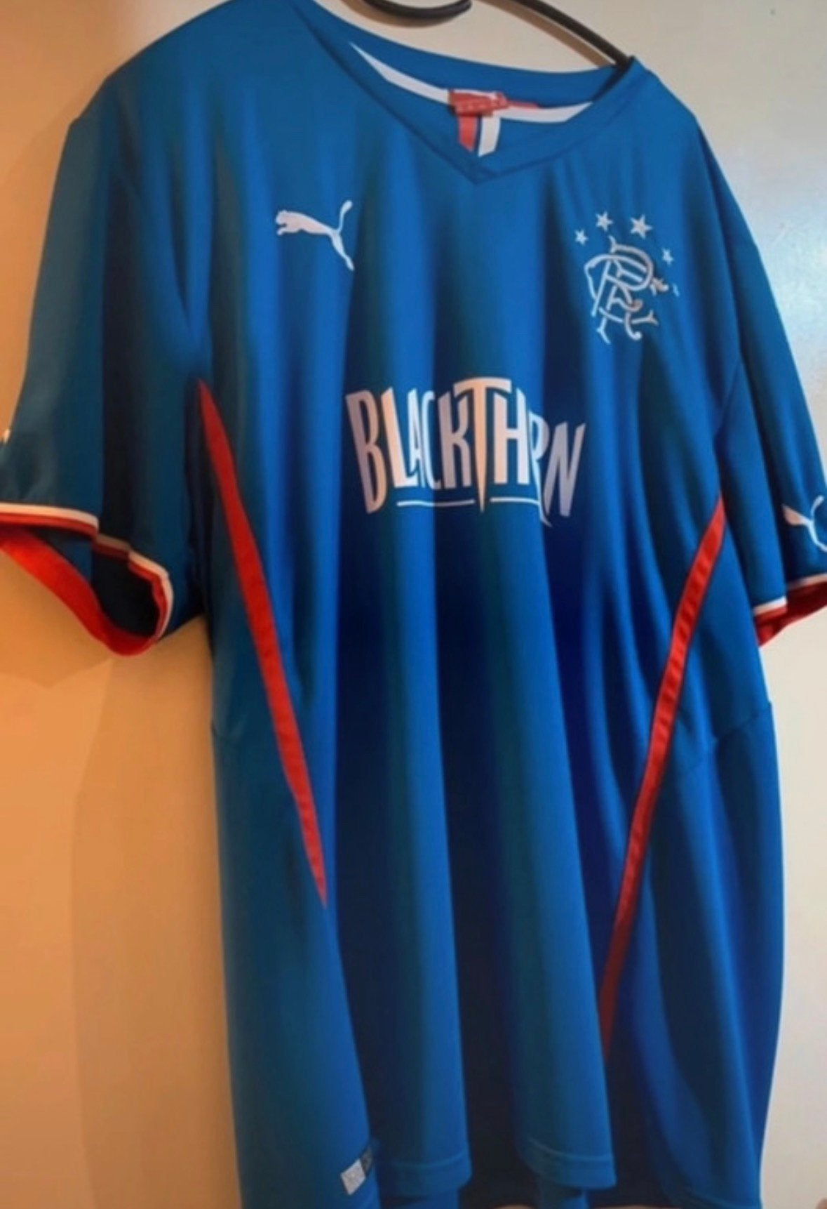Shirt glasgow rangers xxl, Groter dan maat XL, Ophalen of Verzenden, Zo goed als nieuw, Shirt