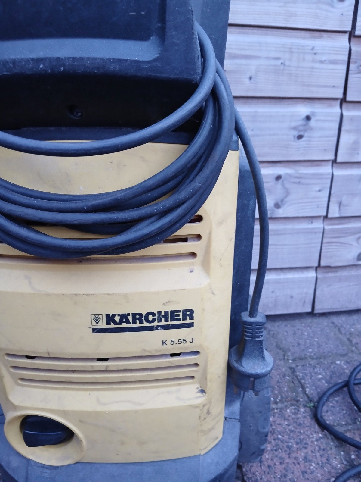 Defecte Kärcher K 5.55 J hogedrukreiniger (schakelaar)