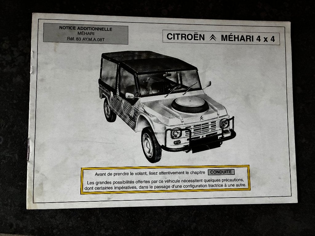 Citroen Mehari 4X4 oldtimer type Ayce, Ophalen of Verzenden