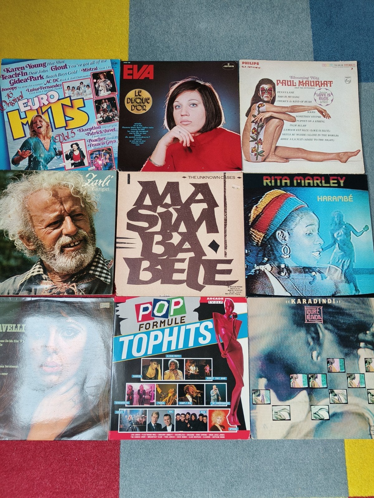 Mooie set LP's - Diverse genres en artiesten, LP, Gebruikt, Overige genres, Ophalen of Verzenden