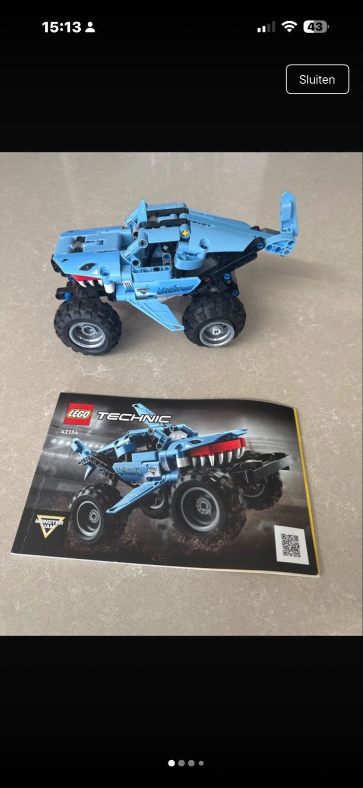 LEGO Technic 42139 Terreinwagen - Mogelijk incompleet, Ophalen of Verzenden, Gebruikt, Overige merken