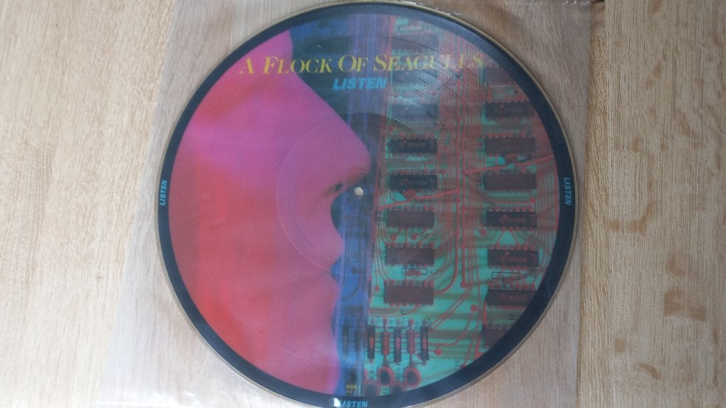 a flock of seaguls      listen ( picture disc ), Cd's en Dvd's, Vinyl | Pop, LP, Pop, Ophalen of Verzenden, 12 inch
