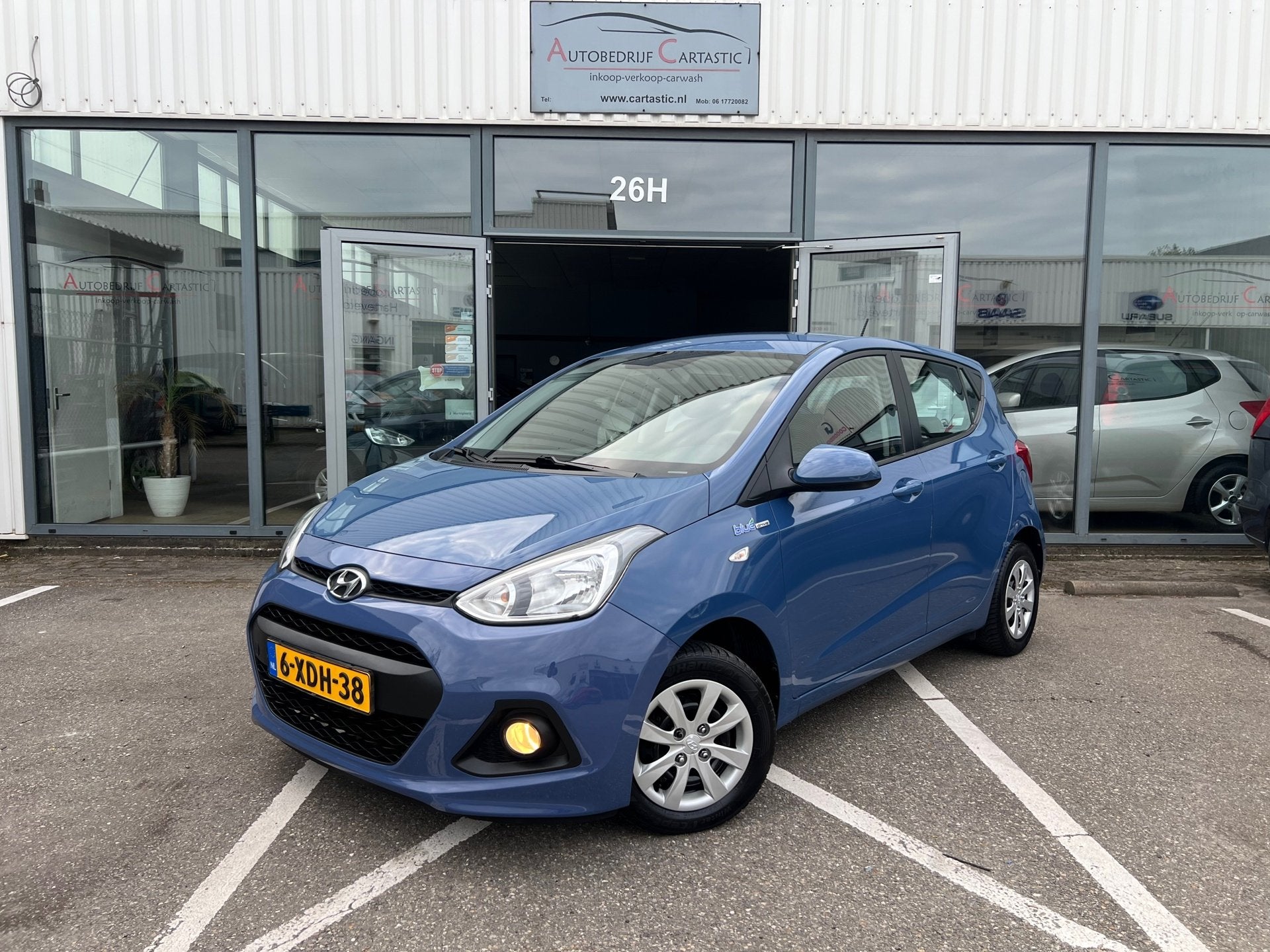 Hyundai I10 1.0i Go! NAVI | CLIMA | ELEKTRISCHE RAMEN | DEAL, Voorwielaandrijving, Euro 5, Gebruikt, 31 €/maand