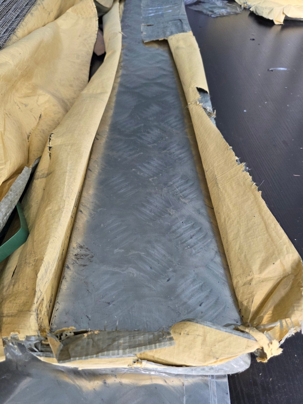 Nieuwe traanplaat stroken 175/265mm x 3m, 2mm dik, Doe-het-zelf en Verbouw, Ophalen, Nieuw, Aluminium
