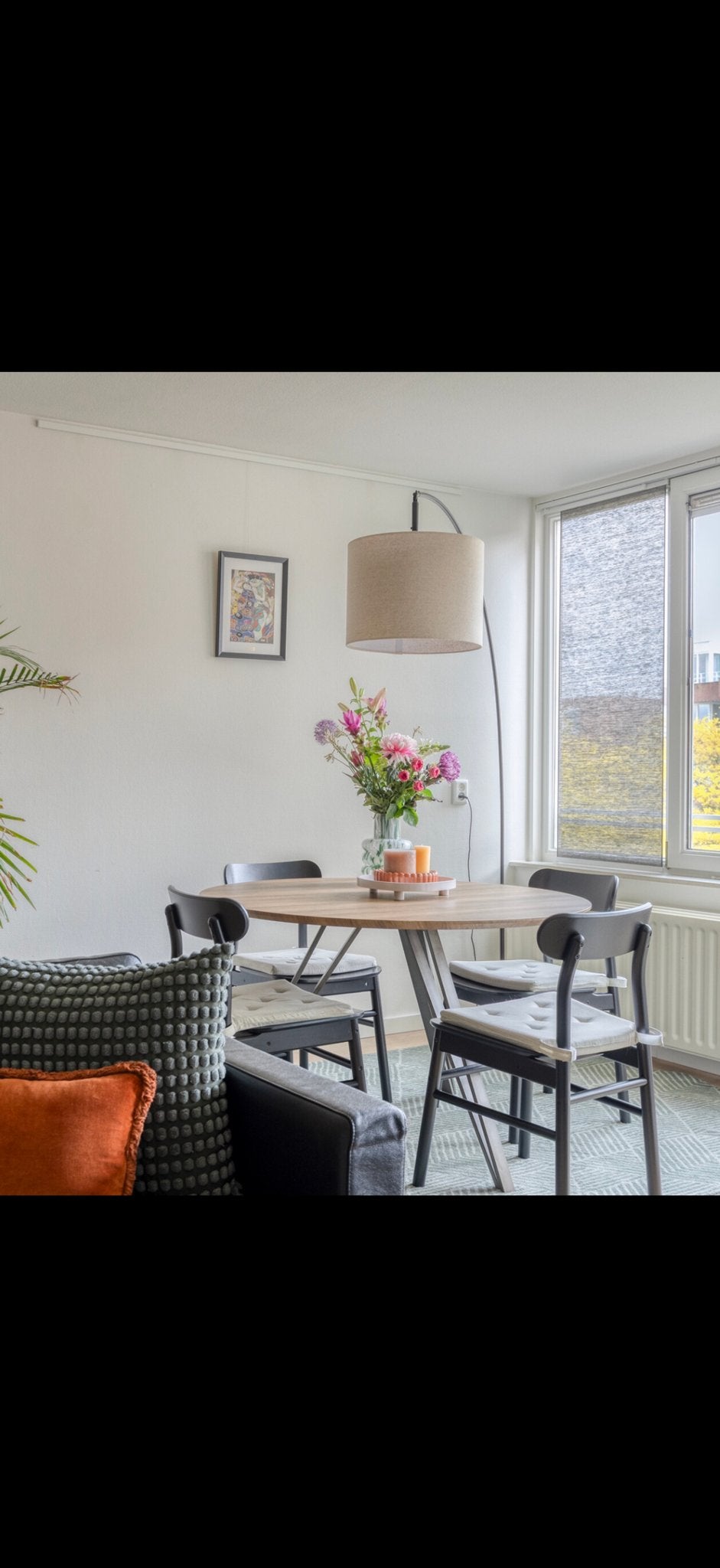 4x IKEA Rönninge eetkamerstoelen - Zwart, Ophalen, Gebruikt, Zwart, Vier