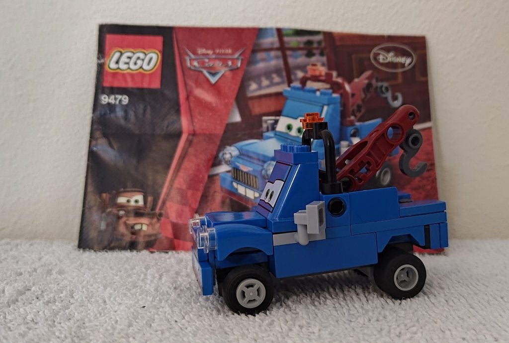 9479 LEGO Cars Ivan Takel (Mater), Inclusief instructies, Gebruikt, Overige thema's, Lego