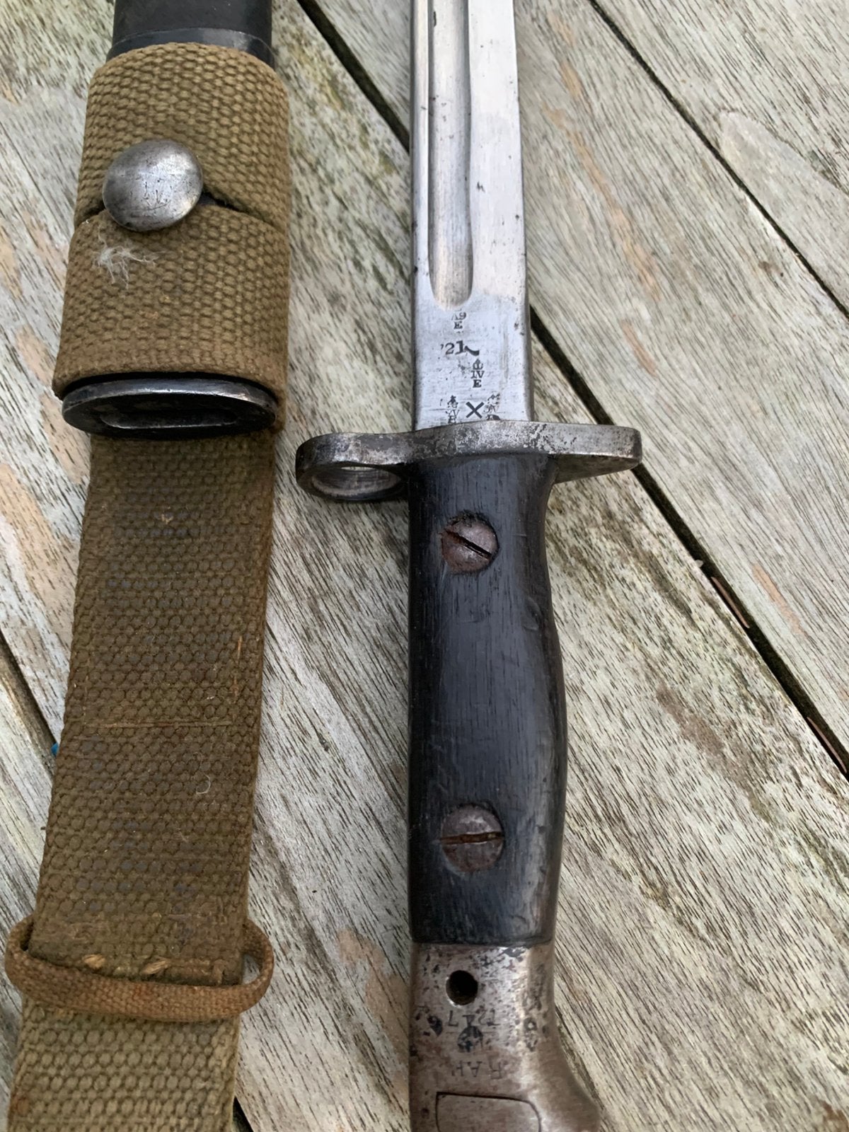 Engelse bajonet, Ophalen of Verzenden, Landmacht, Engeland, Mes of Dolk