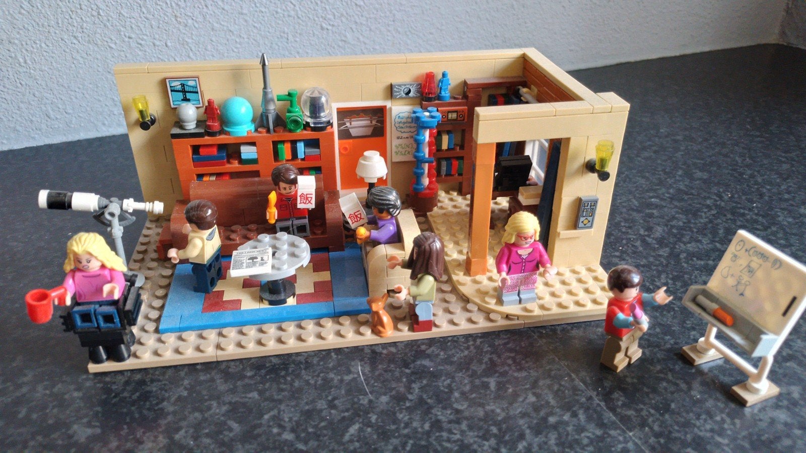 The Big Bang Theory (21302) brick building kit., Ophalen of Verzenden, Gebruikt, Overige merken