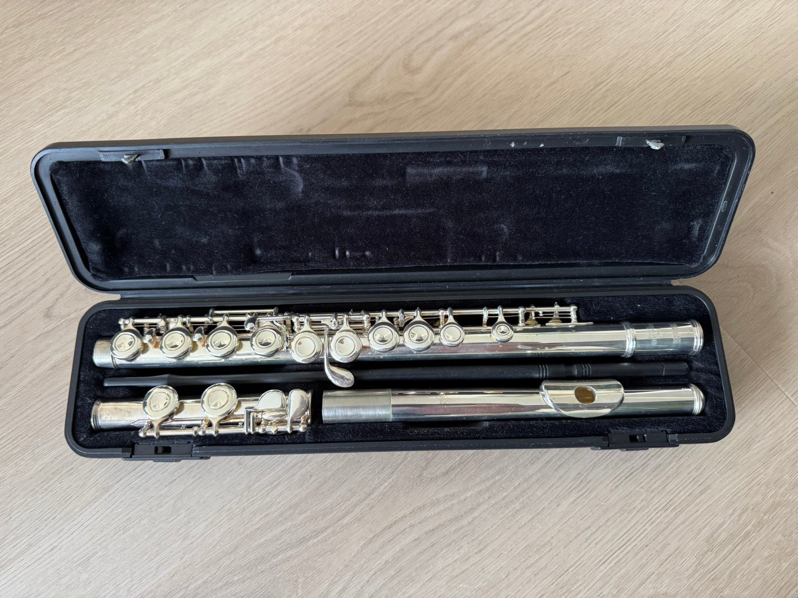 Dwarsfluit Yamaha 211, Ophalen, Gebruikt, Dwarsfluit, Met koffer of tas