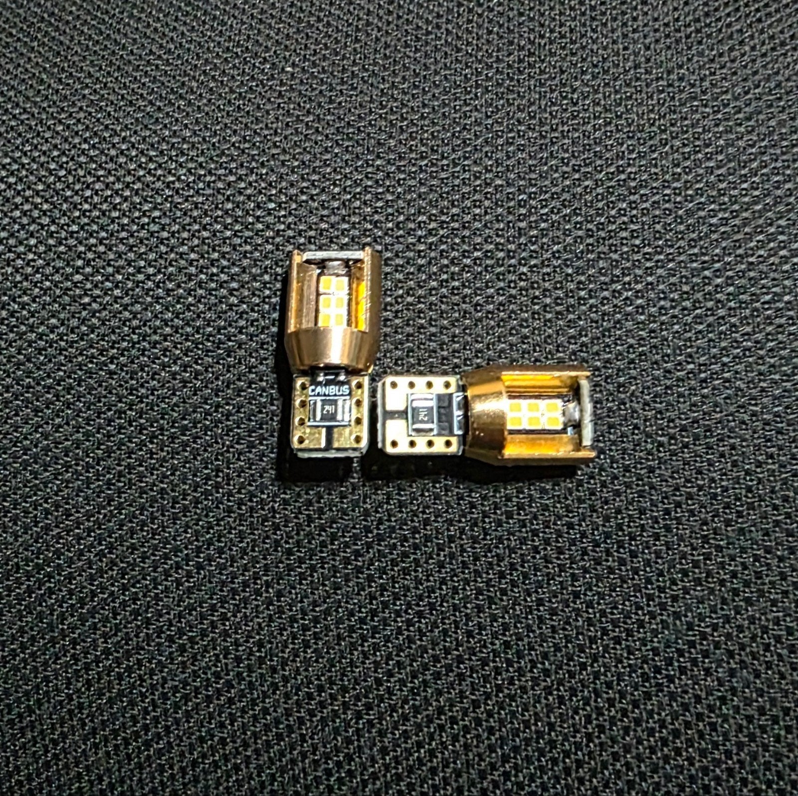 T10 Amber geel W5W LED lampjes, Ophalen of Verzenden