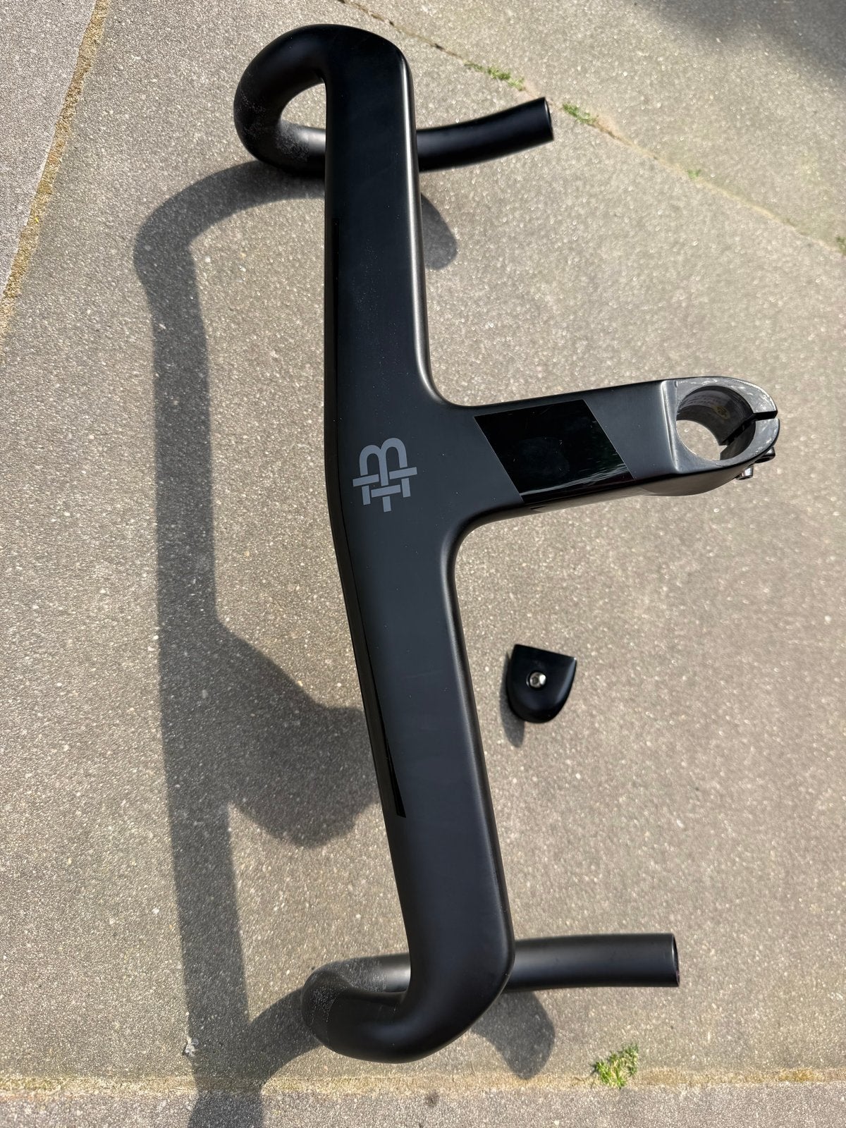 Carbon geintegreerd racefiets stuur 110mm -6 420mm, Stuur, Ophalen of Verzenden, Zo goed als nieuw, Racefiets