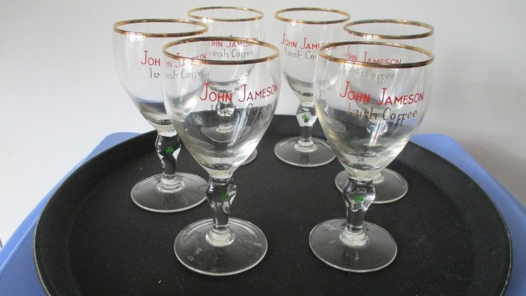 6 Irish Coffee glazen van John Jameson, Ophalen, Nieuw, Overige typen