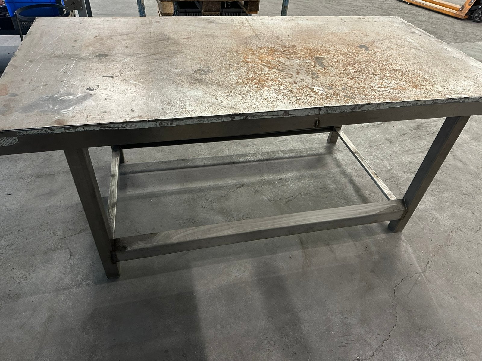 Werkbank 200x100cmxH86, Doe-het-zelf en Verbouw, Ophalen, Gebruikt