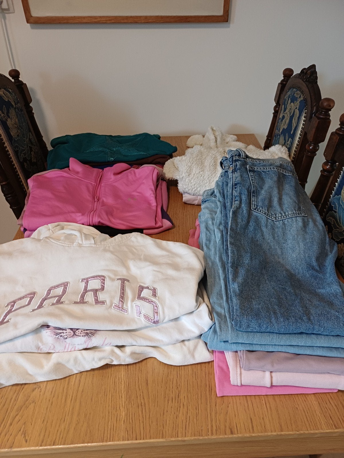 Meisjes kleding set maat 158/164, Ophalen, Gebruikt, Meisje, Setje