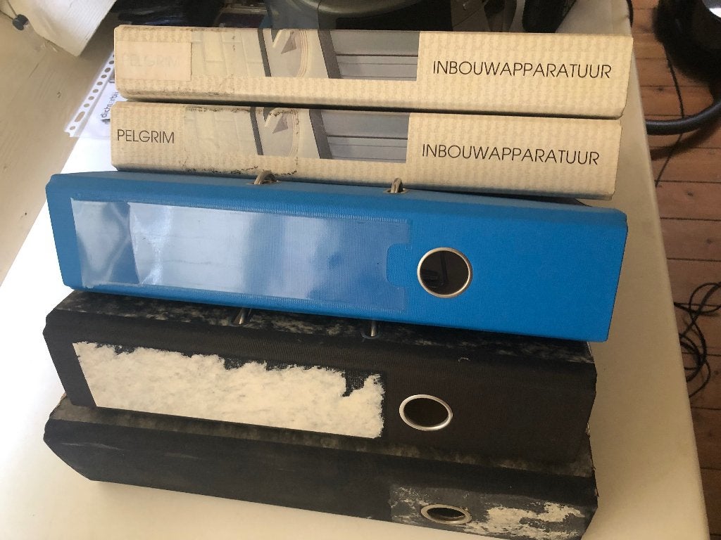 Set van 5 stevige ordners / mappen (A4 formaat), Ophalen of Verzenden, Gebruikt