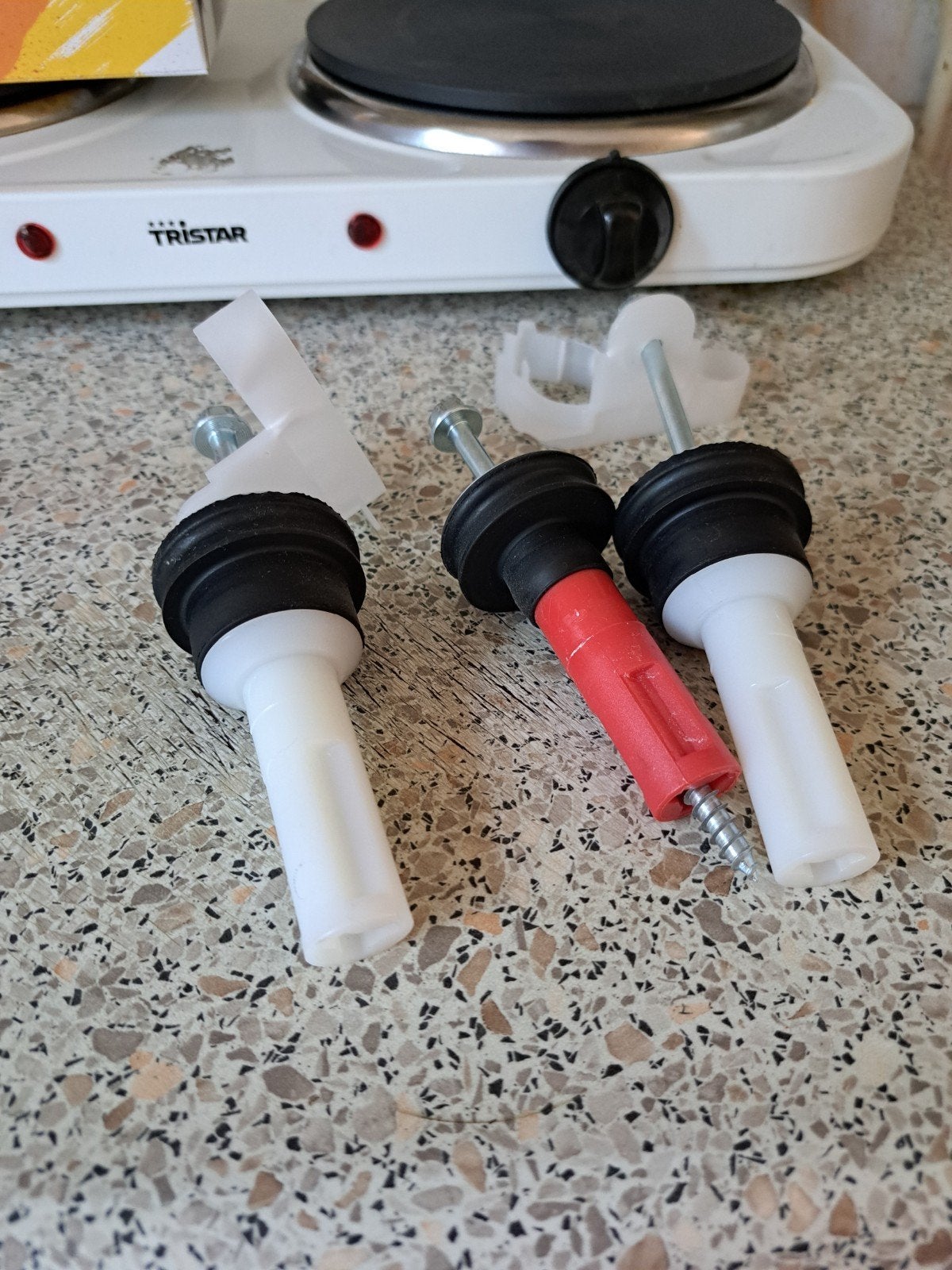Nieuwe ophangschroeven voor AEG wasmachine (set), Witgoed en Apparatuur, Onderdelen en Toebehoren, Ophalen, Nieuw
