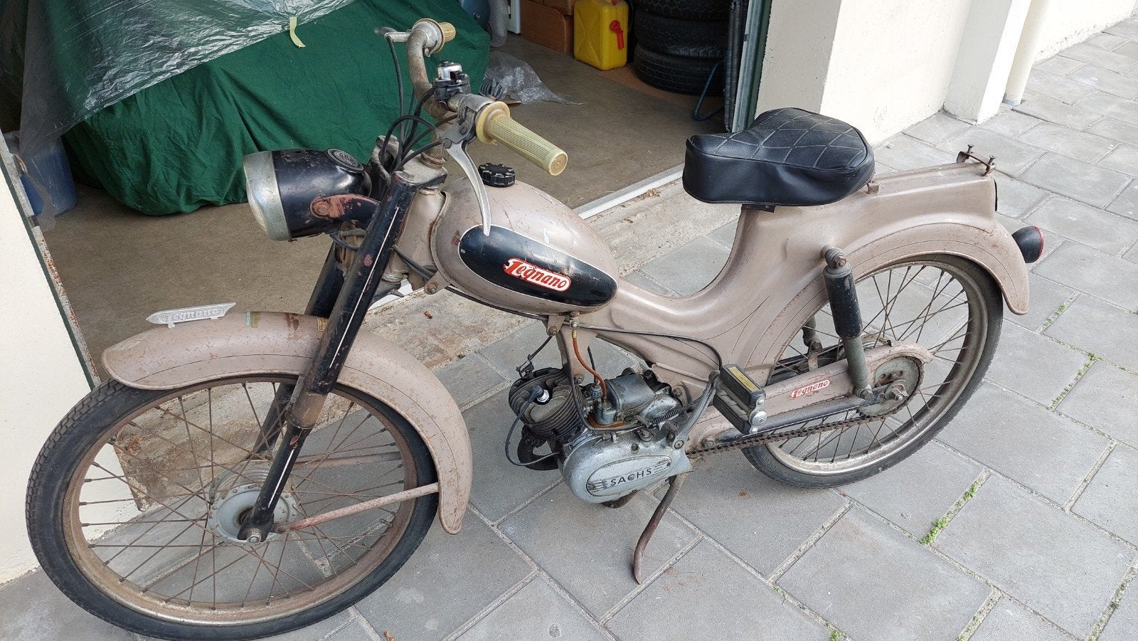 legnano bromfiets, Fietsen en Brommers, Brommers | Oldtimers, Ophalen, Overige merken
