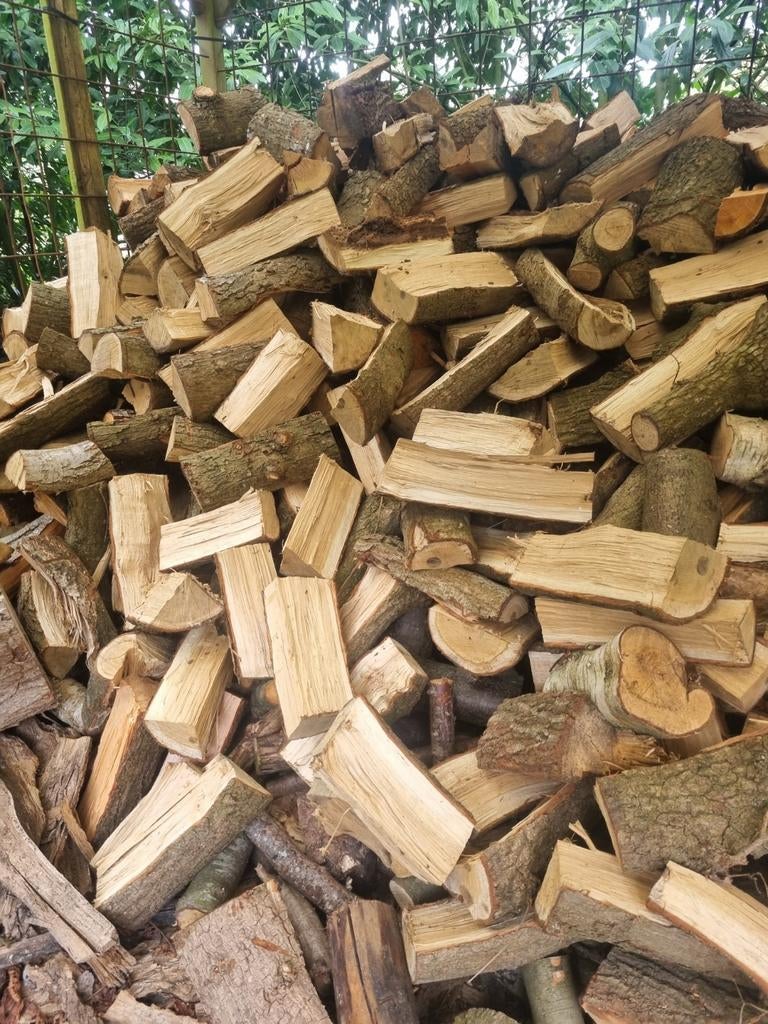 Kachel/ Haardhout Grotendeels Eik / Beuk 100,- per kuub, Tuin en Terras, Minder dan 3 m³, Ophalen of Verzenden