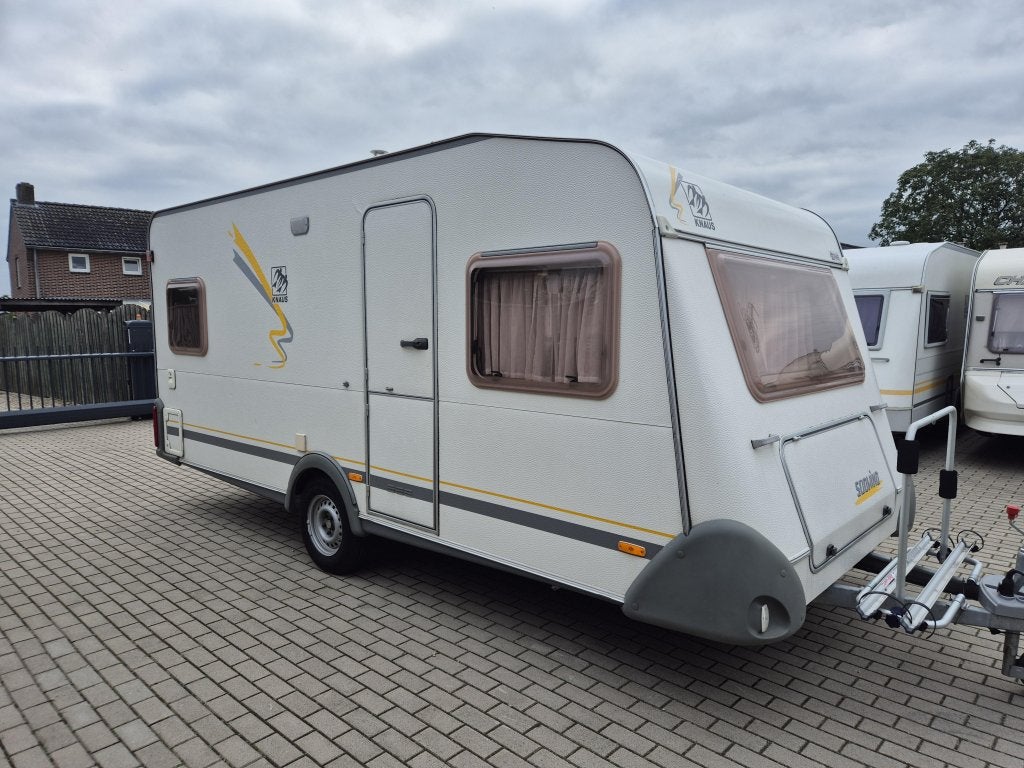 Knaus Sudwind 450 TF + Voortent Luifel Fietsendrager, Rondzit, Bedrijf, Overige typen, 4 tot 5 meter