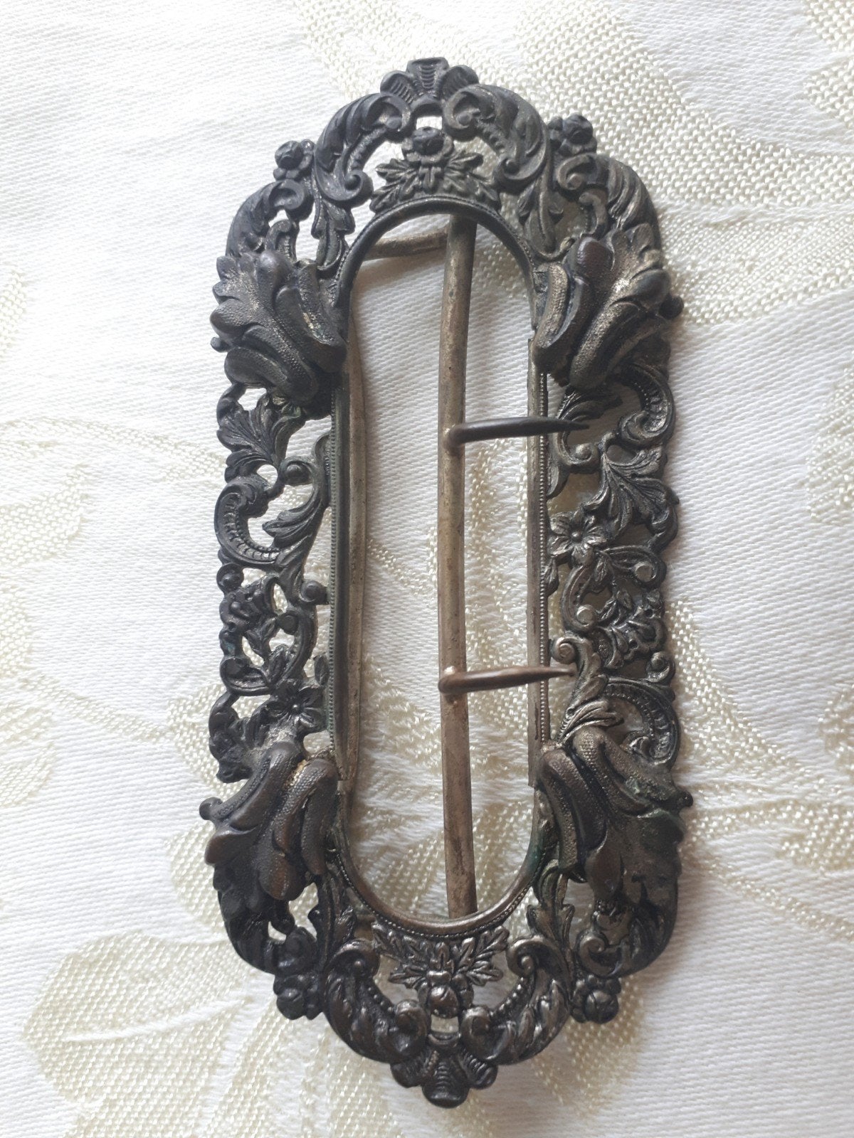 Antieke Art Nouveau  Gesp., Sieraden, Tassen en Uiterlijk, Antieke sieraden, Ophalen of Verzenden, Overige materialen, Overige typen