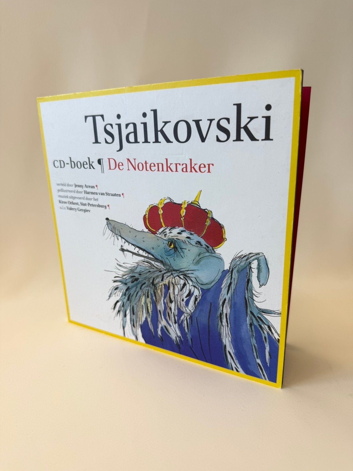 CD Boek Tsjaikovski De Notenkraker, Boeken, Ophalen of Verzenden, Gelezen, Fictie algemeen
