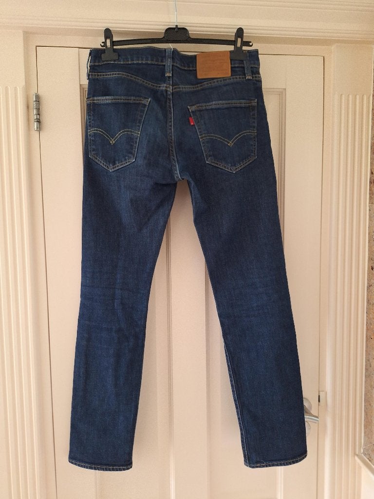 Levi's 502 blauwe jeans W 30 L 34 in zeer goede staat, W32 (confectie 46) of kleiner, Zo goed als nieuw, Levi’s, Verzenden