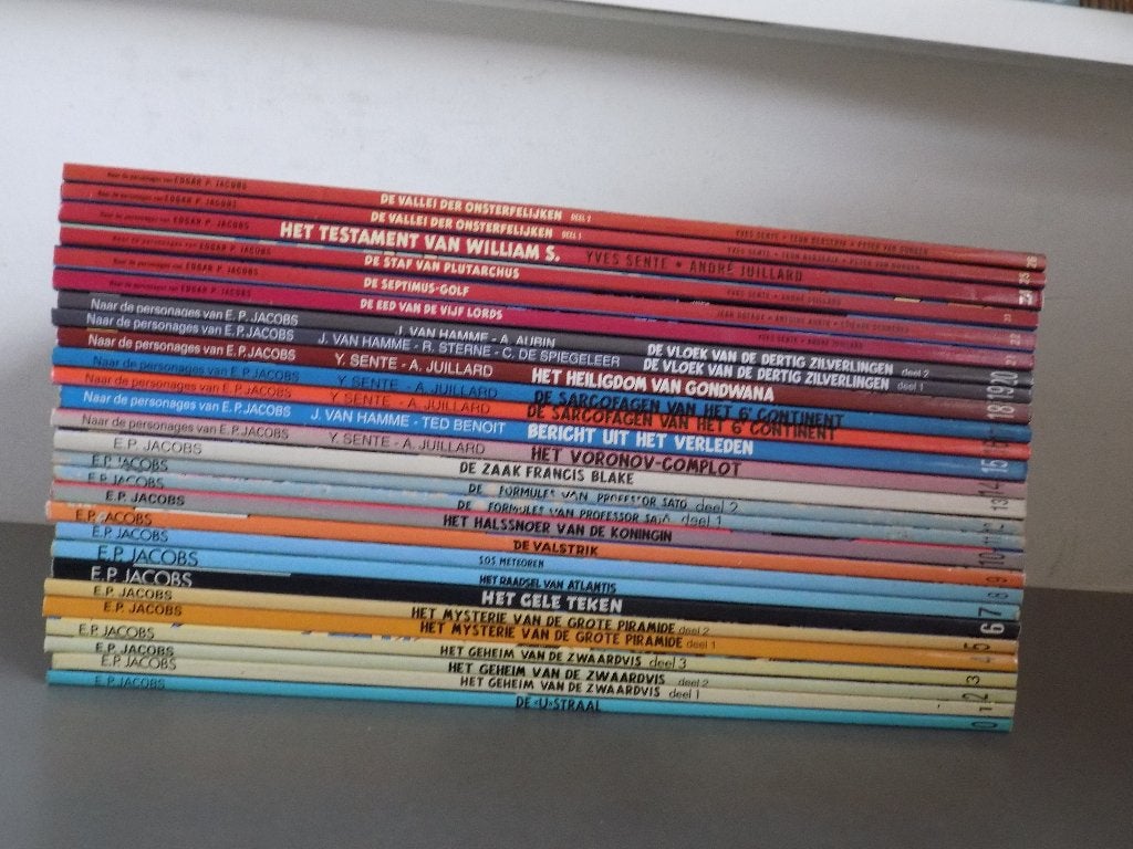 Blake en Mortimer ~ Complete serie 1 t/m 26, Complete serie of reeks, Ophalen of Verzenden, Zo goed als nieuw, Edgar P. Jacobs