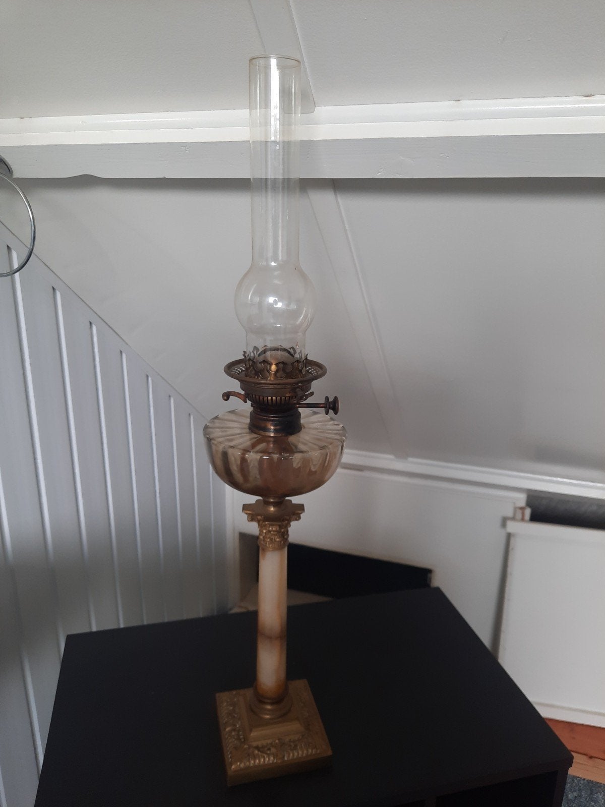 olielamp, Antiek en Kunst, Antiek | Lampen, Ophalen