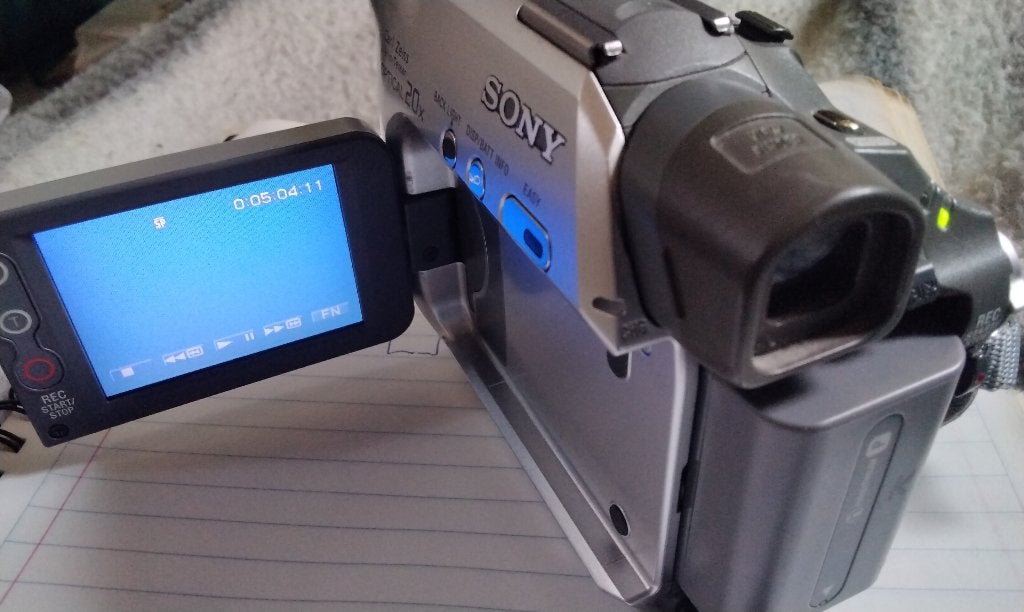 Sony Handycam DCR HC19E MiniDV Camera Touch Defect ️ ️️️, Ophalen, Sony, 20x of meer