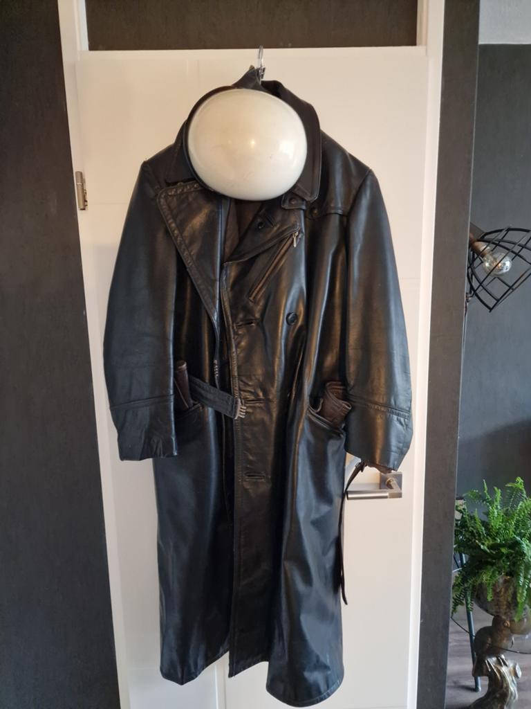 Leren Solex jas lederen Solex jas, Ophalen, Zo goed als nieuw, Bruin
