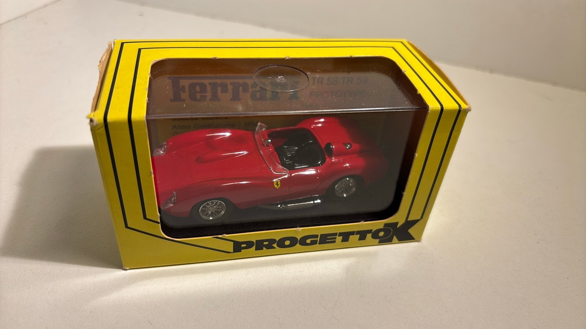 Ferrari tr58 /tr59 prototype progetto 1.43, Hobby en Vrije tijd, Overige merken, Auto, Ophalen of Verzenden, A