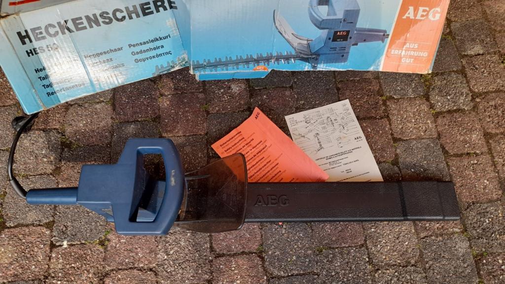Elektrische heggenschaar, Ophalen, Gebruikt, Elektrisch