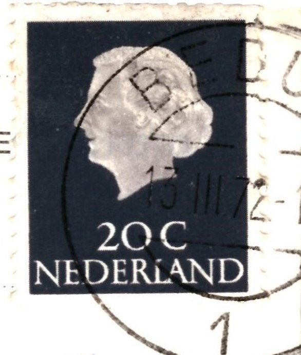 941173	Bedum	Gr	1968 gel in 72 Wederopbouw Martyria Kerk, Verzamelen, Ophalen of Verzenden, 1960 tot 1980, Gelopen, Groningen