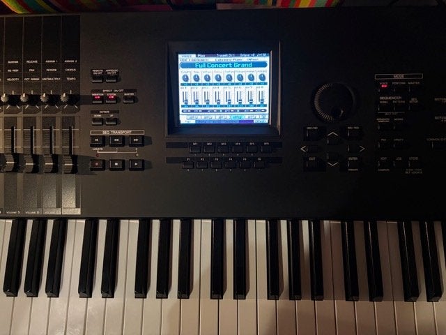 Yamaha Motif XF8, Muziek en Instrumenten, Synthesizers, Ophalen, Zo goed als nieuw, 88 toetsen, Yamaha