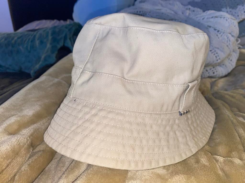 Aquascutum bucket hat, Ophalen of Verzenden, Zo goed als nieuw, One size fits all, Hoed
