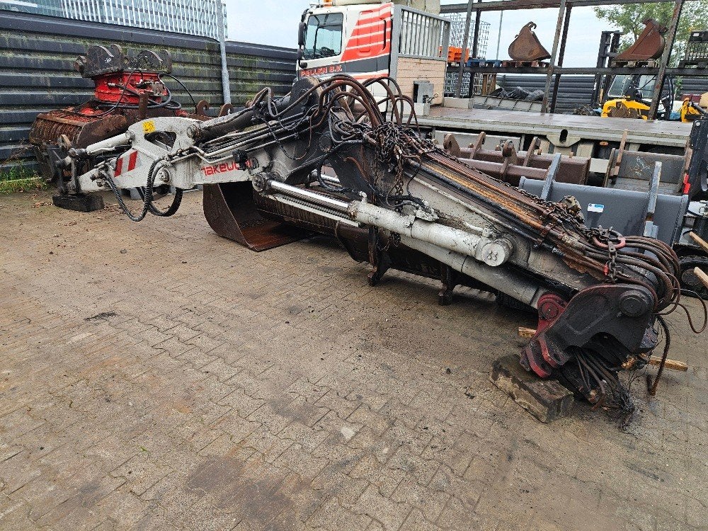 Complete giek Takeuchi TB295W met lichte brandschade, Zakelijke goederen, Ophalen of Verzenden, Graafmachine