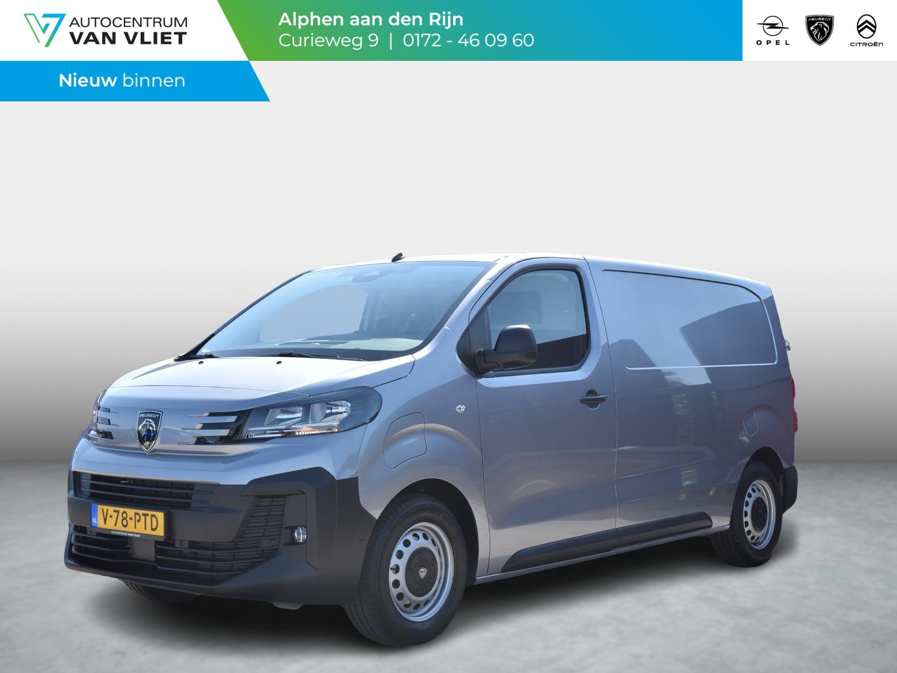 Peugeot e-Expert EV L2 75 kWh Laadruimte betimmering l Navig, Gebruikt, 351 km, Origineel Nederlands, 420 min