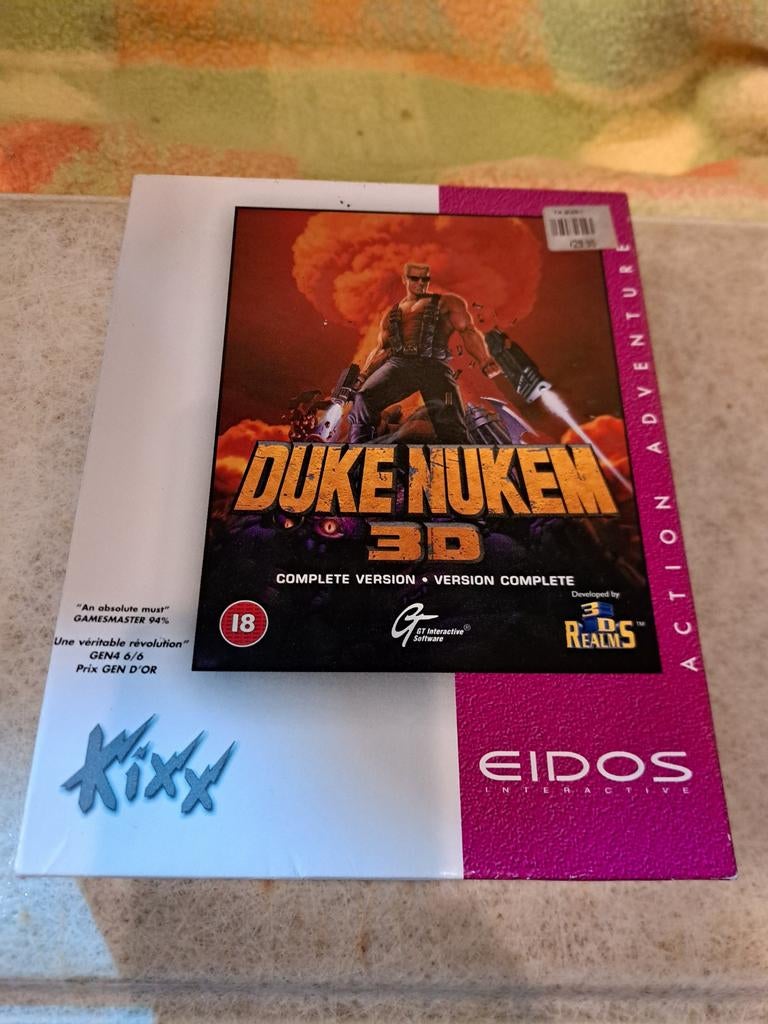 Duke Nukem 3D PC big box, 1 speler, Ophalen of Verzenden, Shooter, Vanaf 18 jaar