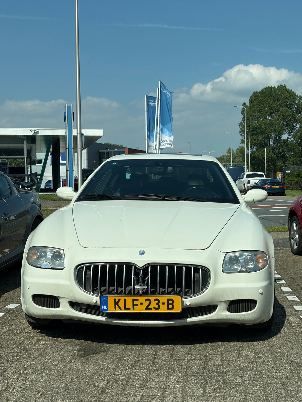Maserati Quarttroporte 2007 4.2 V8 ZF, Automaat, 4244 cc, Wit, Leder