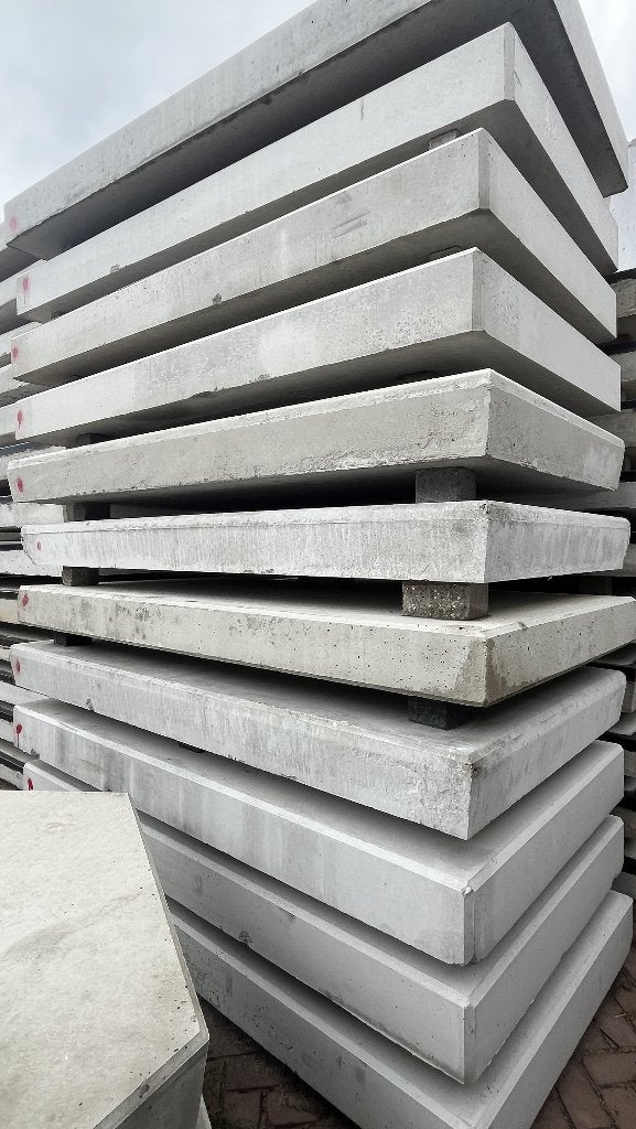 betonplaten 2x1 16 hoog 2e keus, Ophalen of Verzenden, Nieuw, Beton, Terrastegels