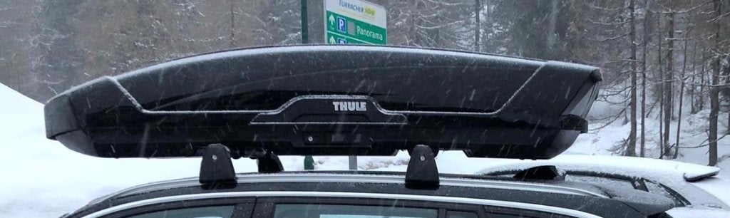 Te huur - Thule dakkoffer - veel ruimte, Ophalen, Zo goed als nieuw