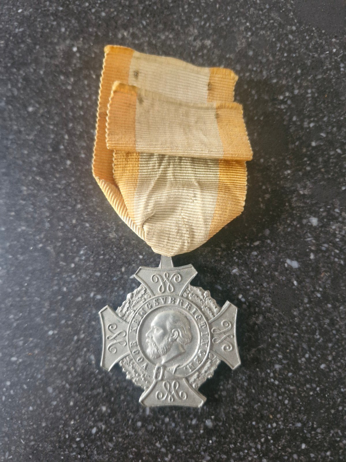 Ereteken voor Belangrijke Krijgsverrichtingen (EKBK), Verzamelen, Ophalen of Verzenden, Landmacht, Nederland, Lintje, Medaille of Wings