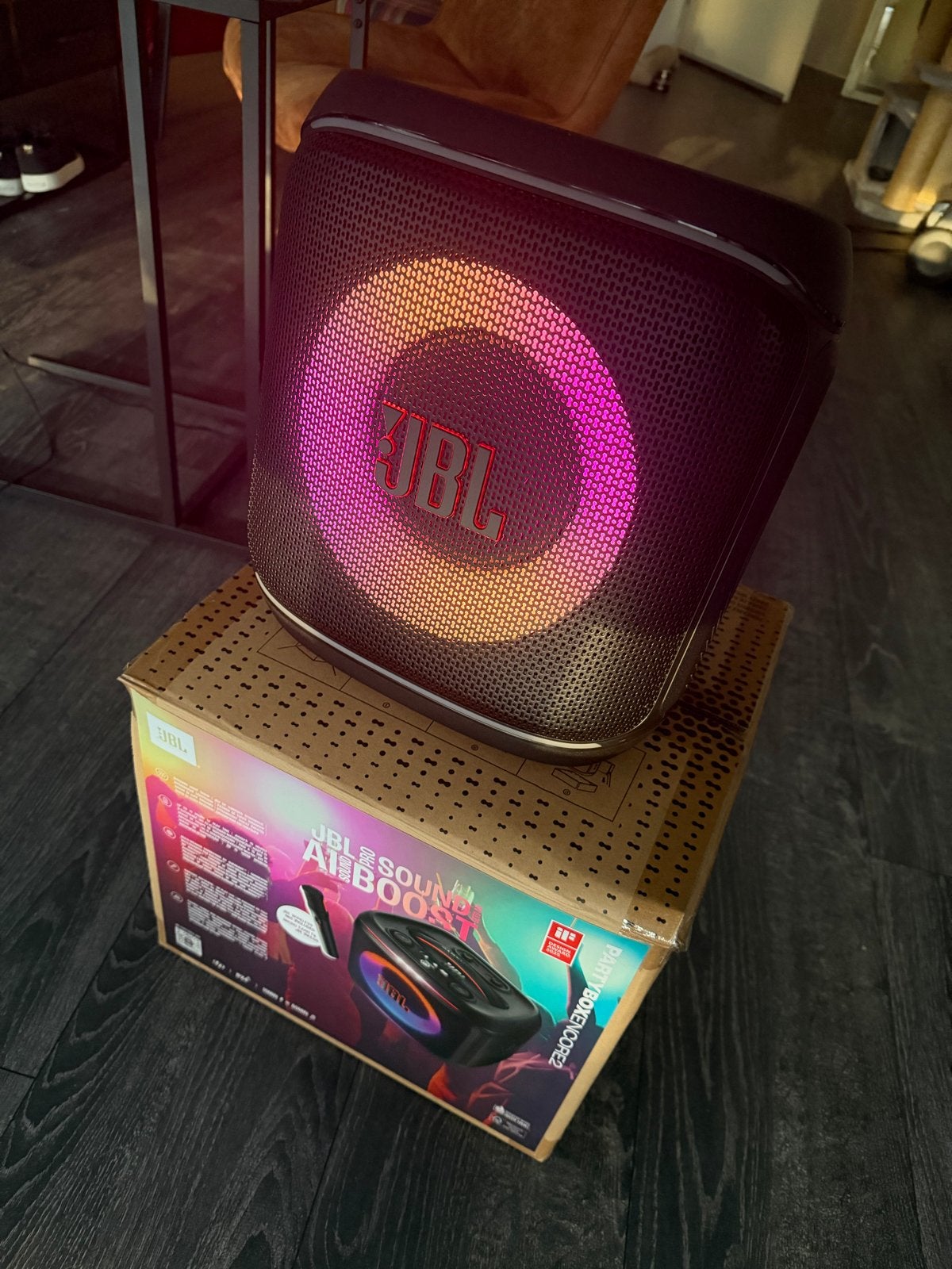 JBL PartyBox Encore Essential - er zit garantie met bon, 150 watt of meer, JBL, Party speaker, Ophalen of Verzenden