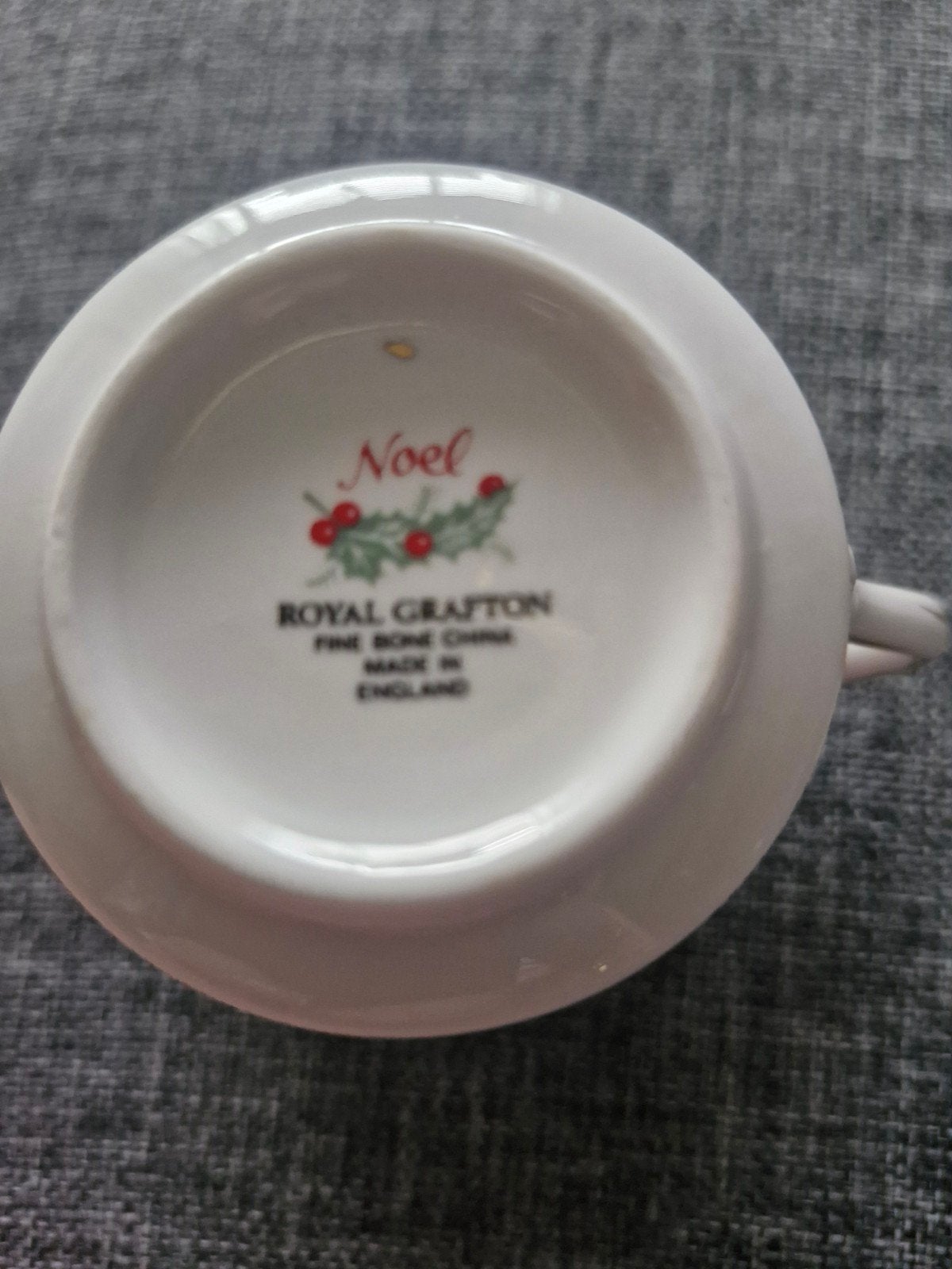 Royal Grafton Noel Kerstservies - Kop en Schotel met Bord, Ophalen, Gebruikt, Overige merken, Klassiek