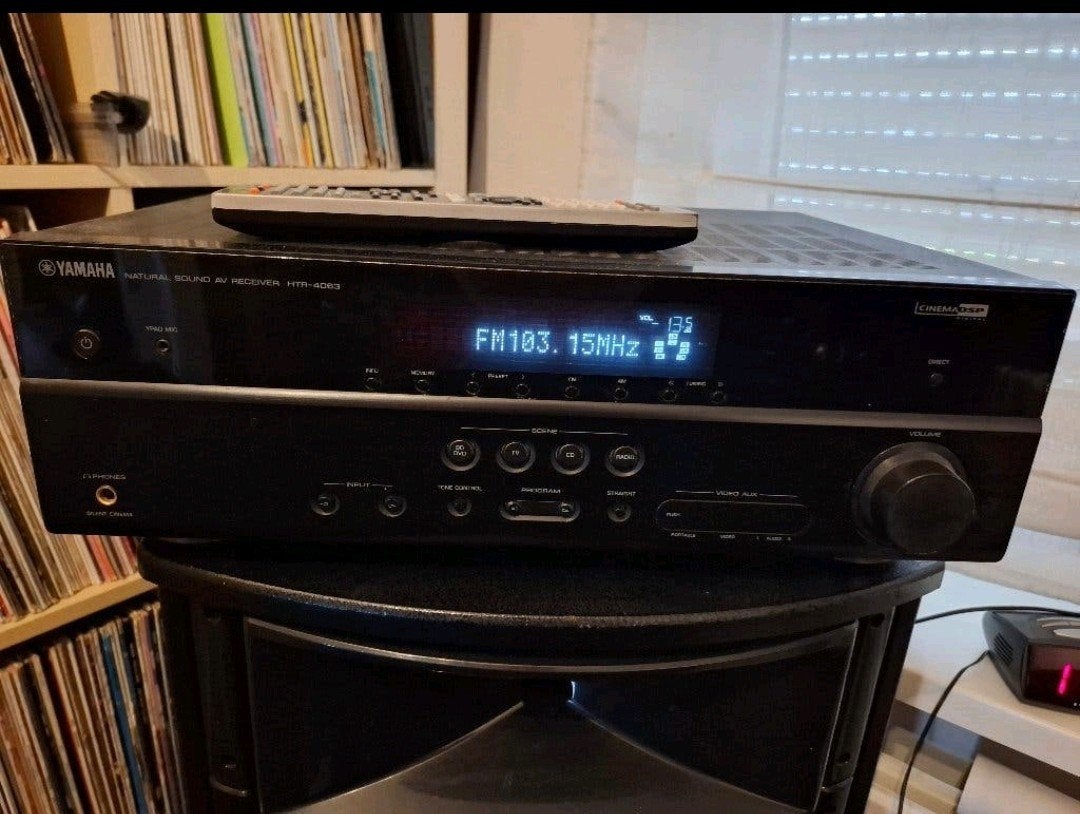 Yamaha HTR-4063 Natural Sound AV Receiver, Ophalen, Gebruikt, Yamaha, 60 tot 120 watt