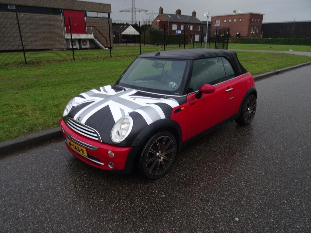 Mini Mini Cabrio 1.6 Cooper, Auto's, Mini, Bedrijf, Te koop, Cabrio, ABS, Airbags, Centrale vergrendeling, Elektrische buitenspiegels