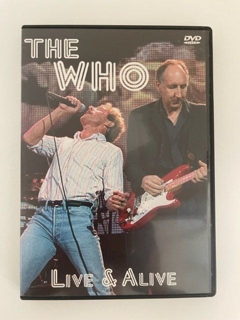 The Who - Live & Alive (DVD), Alle leeftijden, Ophalen of Verzenden, Zo goed als nieuw