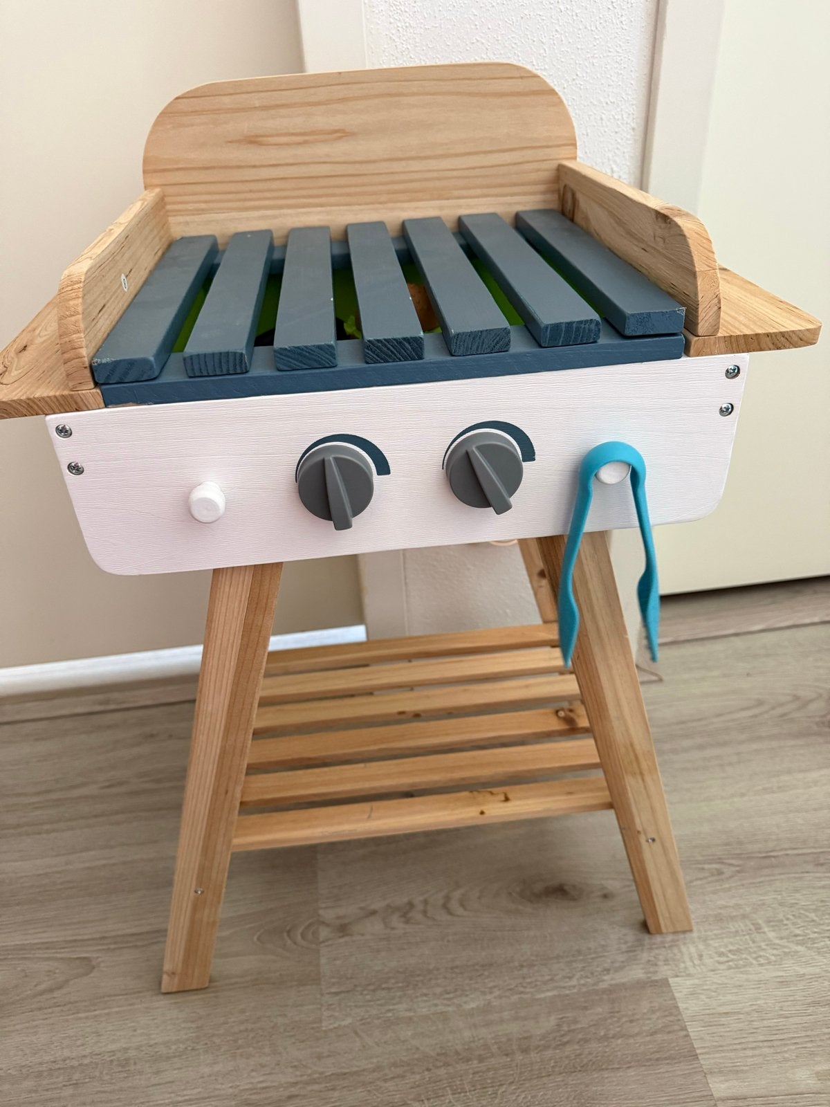 Playtive Houten BBQ Grill met Accessoires, Ophalen, Gebruikt, Jongen of Meisje