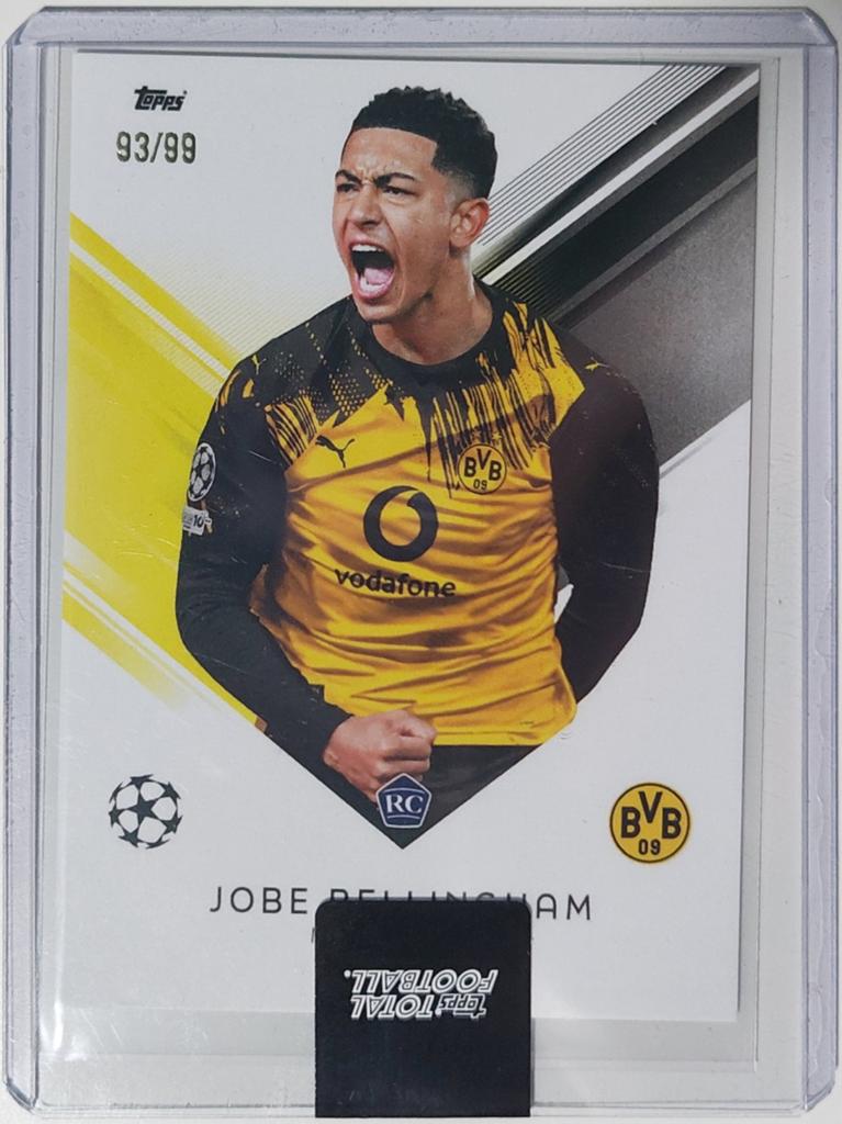 Jobe Bellingham 93/99 RC Topps Total Football Kaart, Ophalen of Verzenden, Zo goed als nieuw, Buitenlandse clubs, Spelerskaart