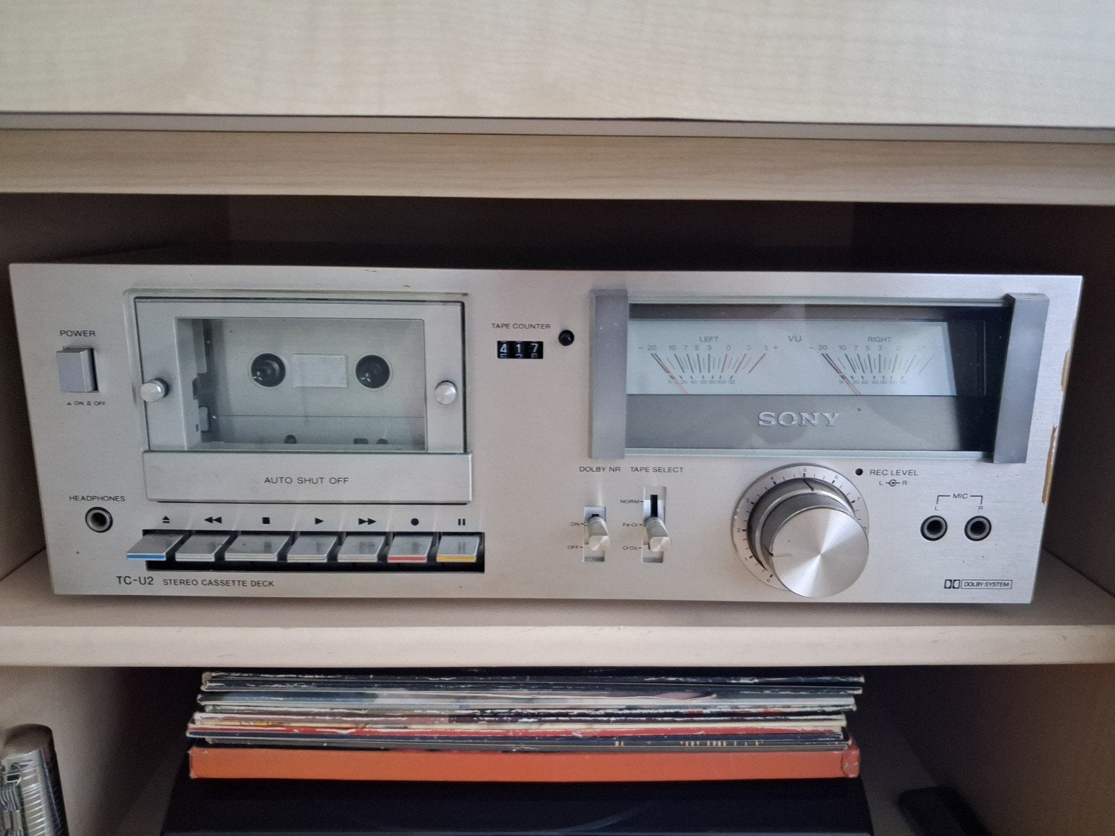 Sony Cassettedeck met 86 Cassettebandjes - Nostalgie!, Ophalen of Verzenden